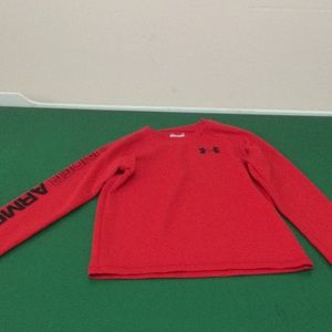 Under armour youth red shirt